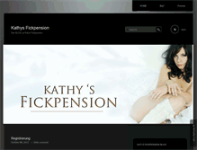 Tablet Screenshot of kathysfickpension.com